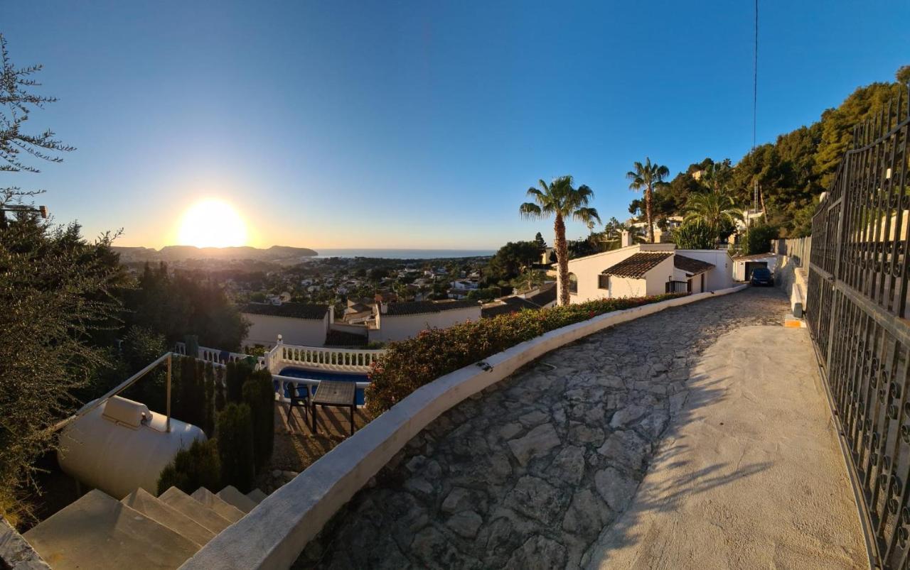 Casa Moya Moraira - Seaview Villa 特乌拉达 外观 照片