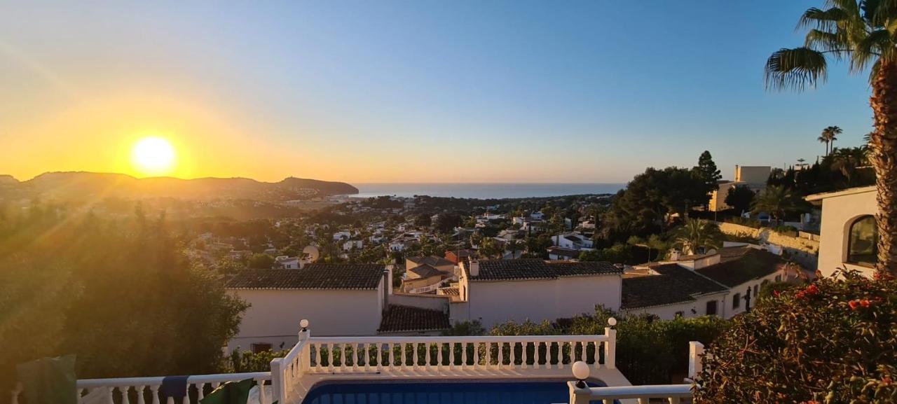 Casa Moya Moraira - Seaview Villa 特乌拉达 外观 照片
