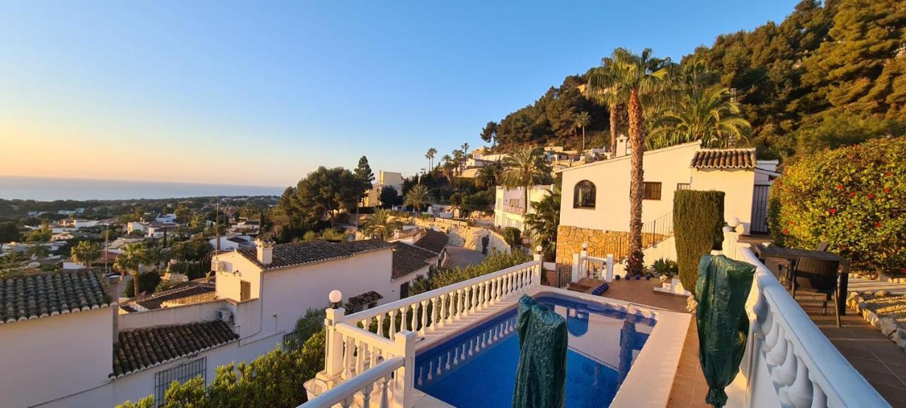 Casa Moya Moraira - Seaview Villa 特乌拉达 外观 照片