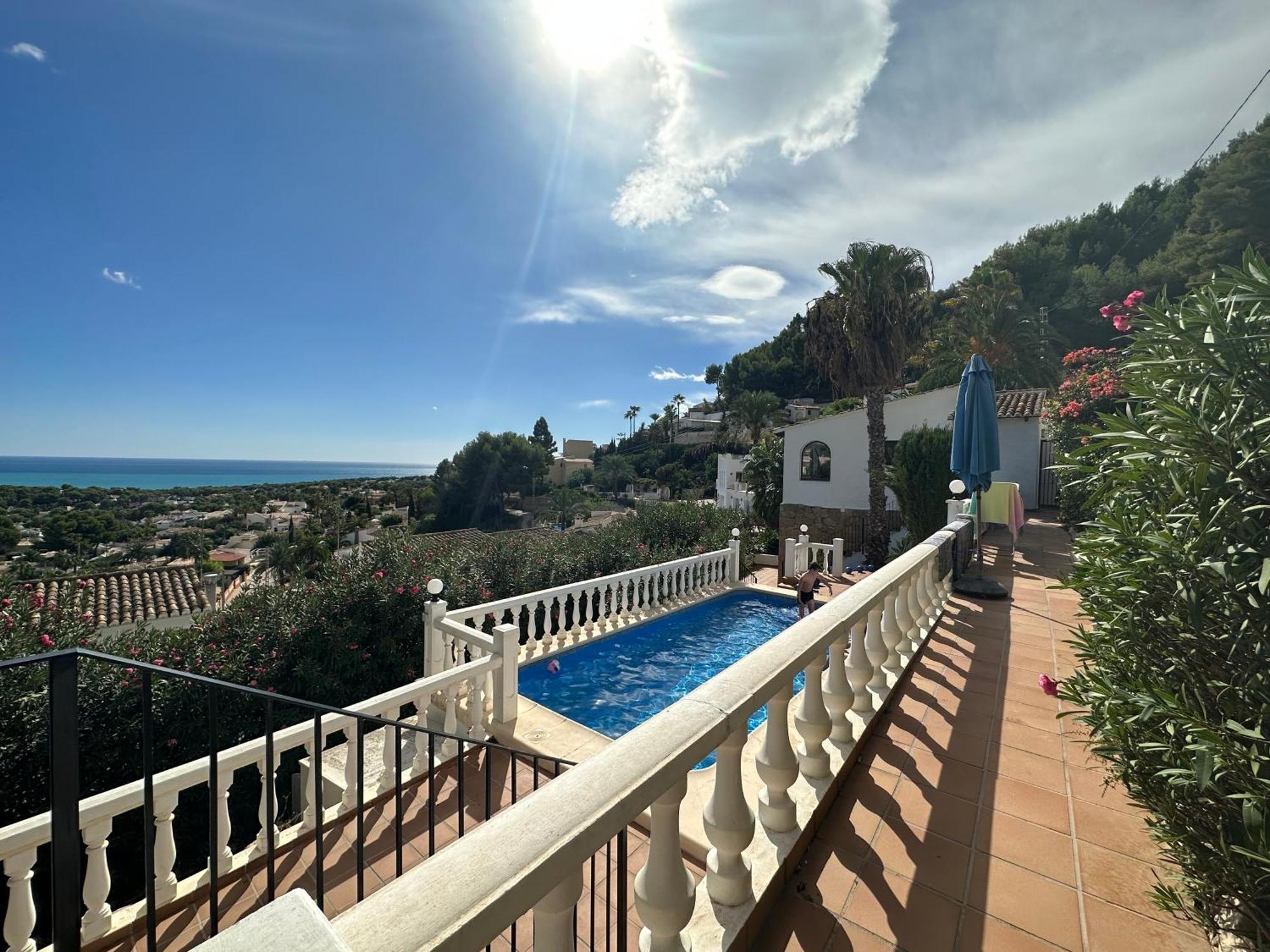 Casa Moya Moraira - Seaview Villa 特乌拉达 外观 照片